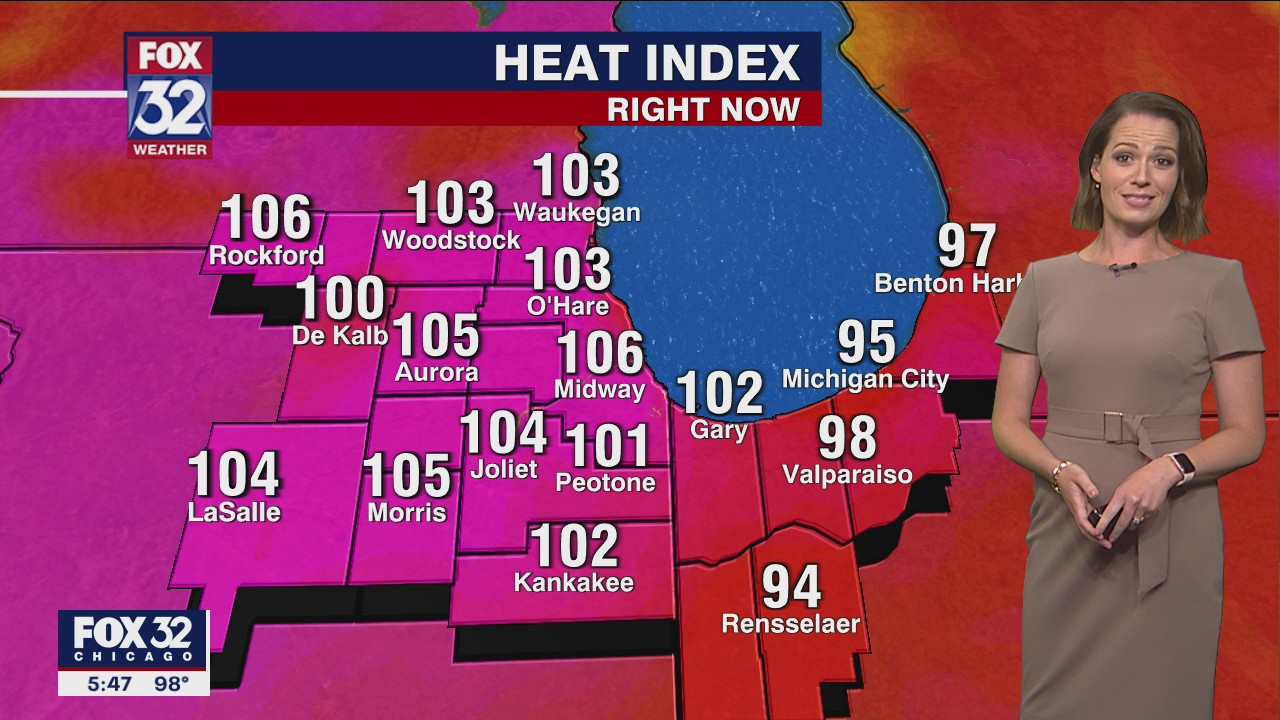 Chicagoland weather: 6 p.m. forecast on June 21