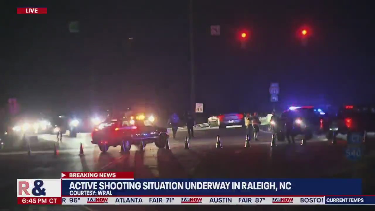 Raleigh active shooting: Police advise residents to stay indoors, shooter is still at large