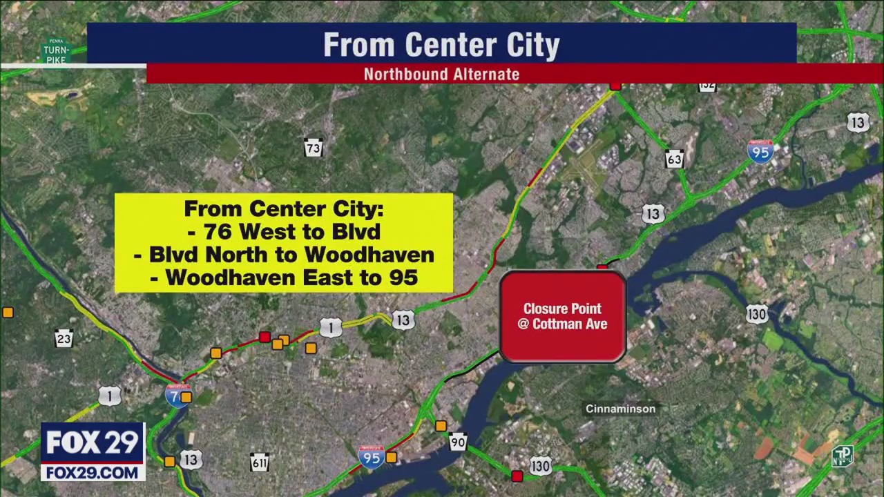 How commuters can get around I-95 collapse closures