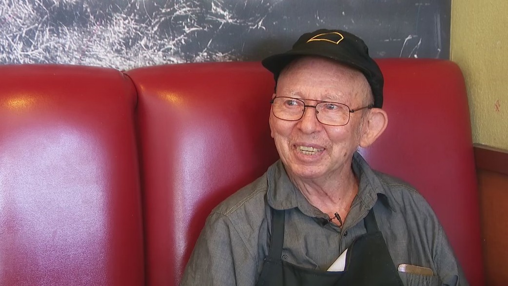 Phoenix Denny's employee being celebrated for decades of hard work and smiles