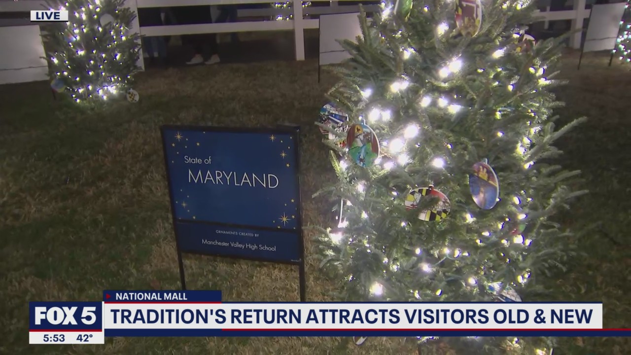 Holiday traditions return to the nation's capital