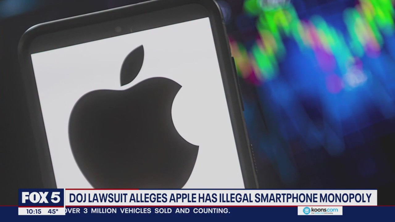 DOJ lawsuit alleges Apple has illegal smartphone monopoly