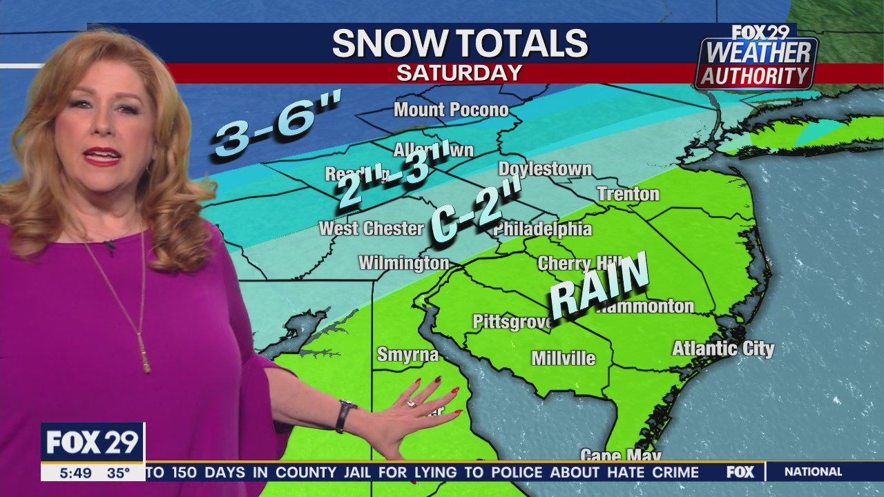 Weather Authority: 5 a.m. Friday Update
