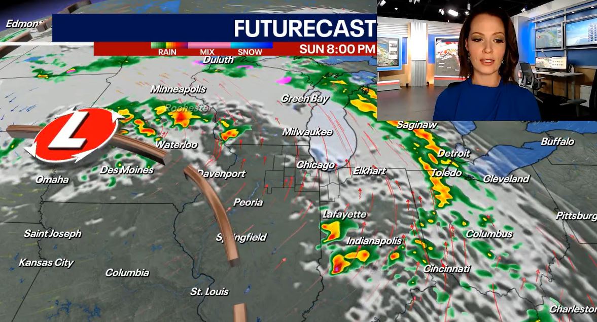 Rain returns on Sunday — will it impact the view for Monday's solar eclipse?