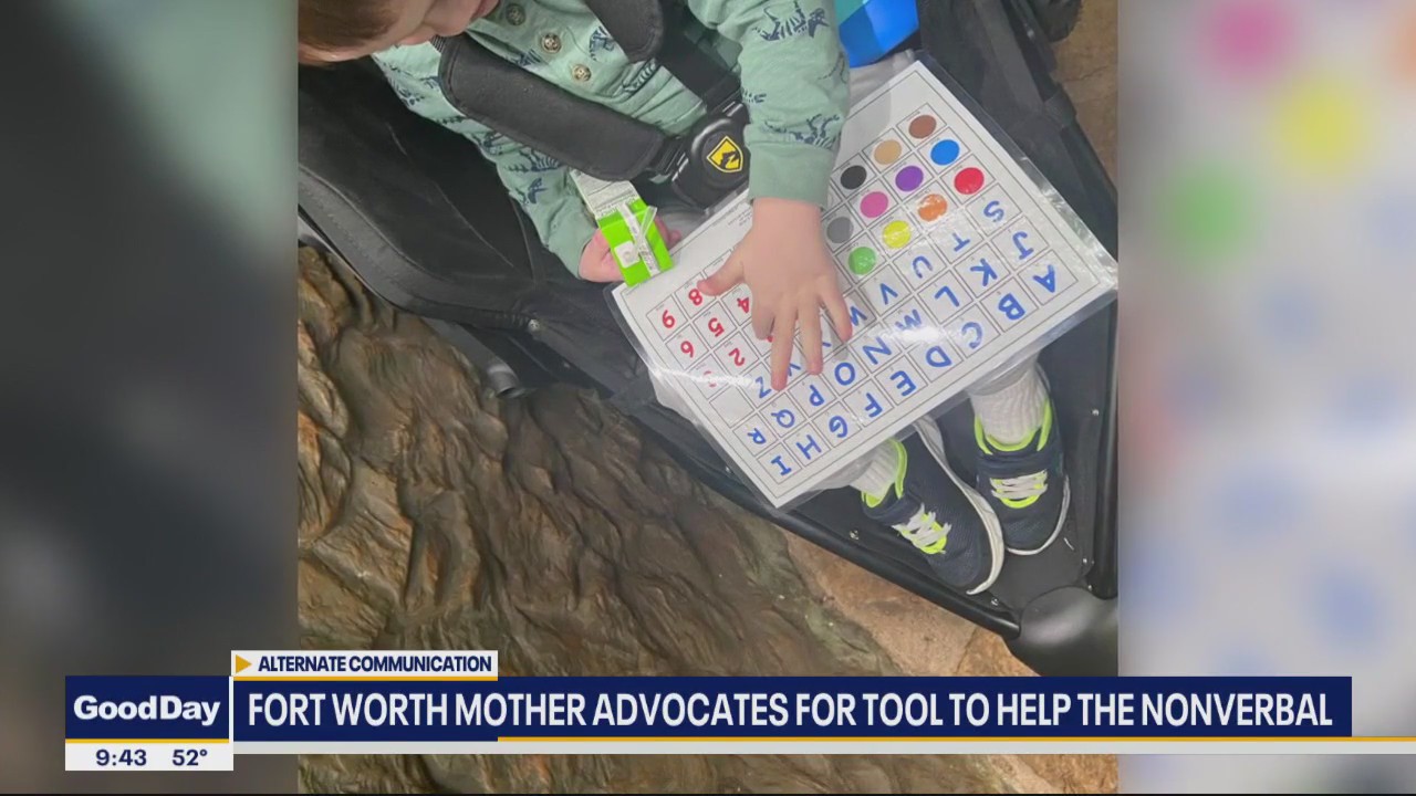 Mom advocates for tools to help nonverbal children