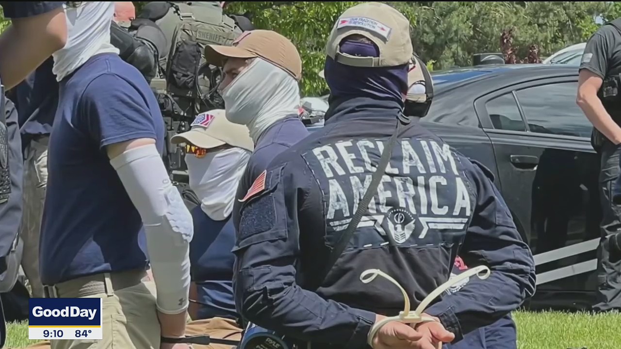 Members of white supremacist group from North Texas arrested