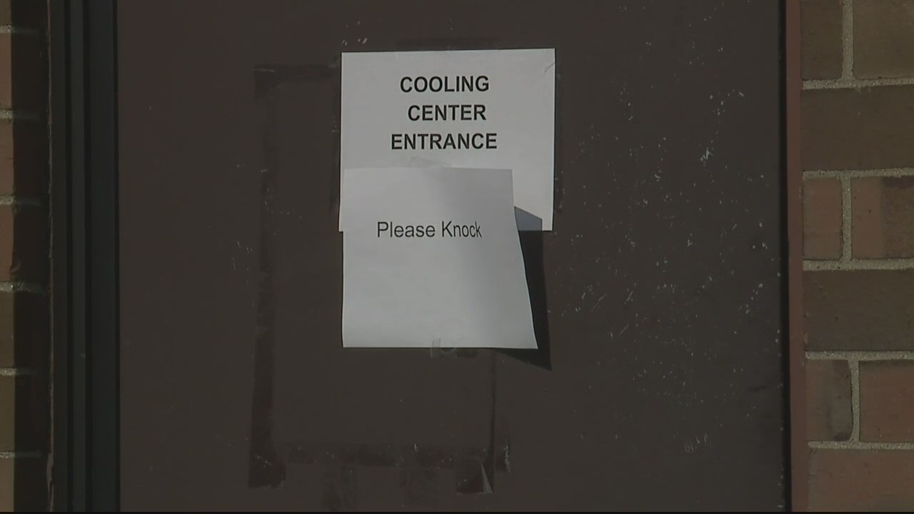 Canceled class and cooling centers open today