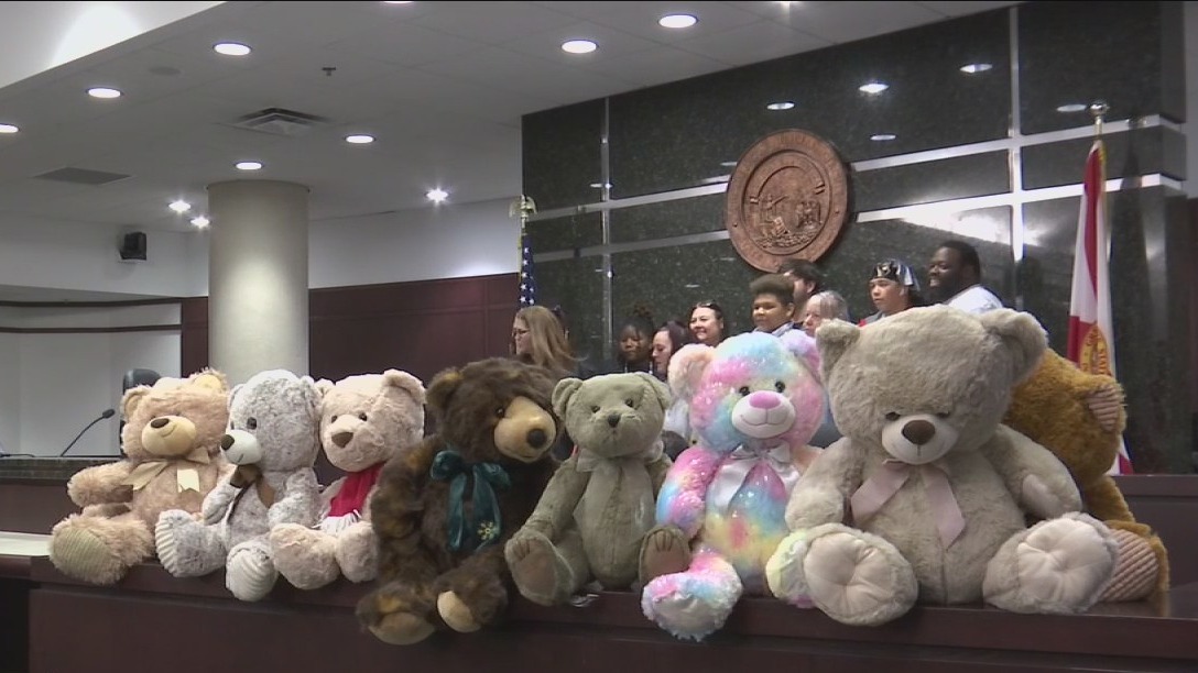 Kids adopted just in time for the holidays