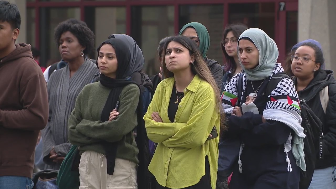 Groups gather in Chicago to stand in solidarity with Palestinian victims