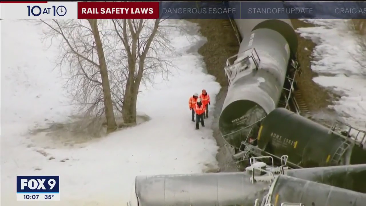 Train derailment: Minnesota lawmakers to consider proposal increasing rail safety standards