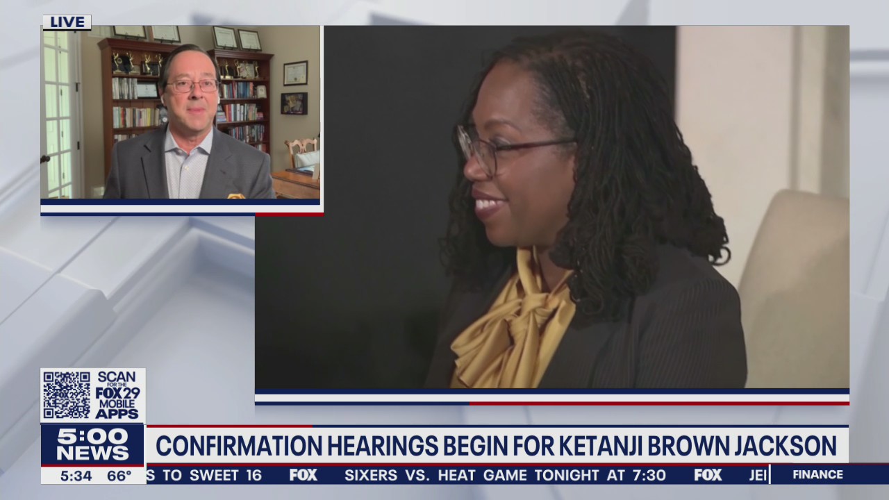 Confirmation hearings begin for Ketanji Brown Jackson