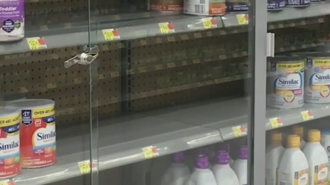 Baby formula shortage shows no signs of improvement
