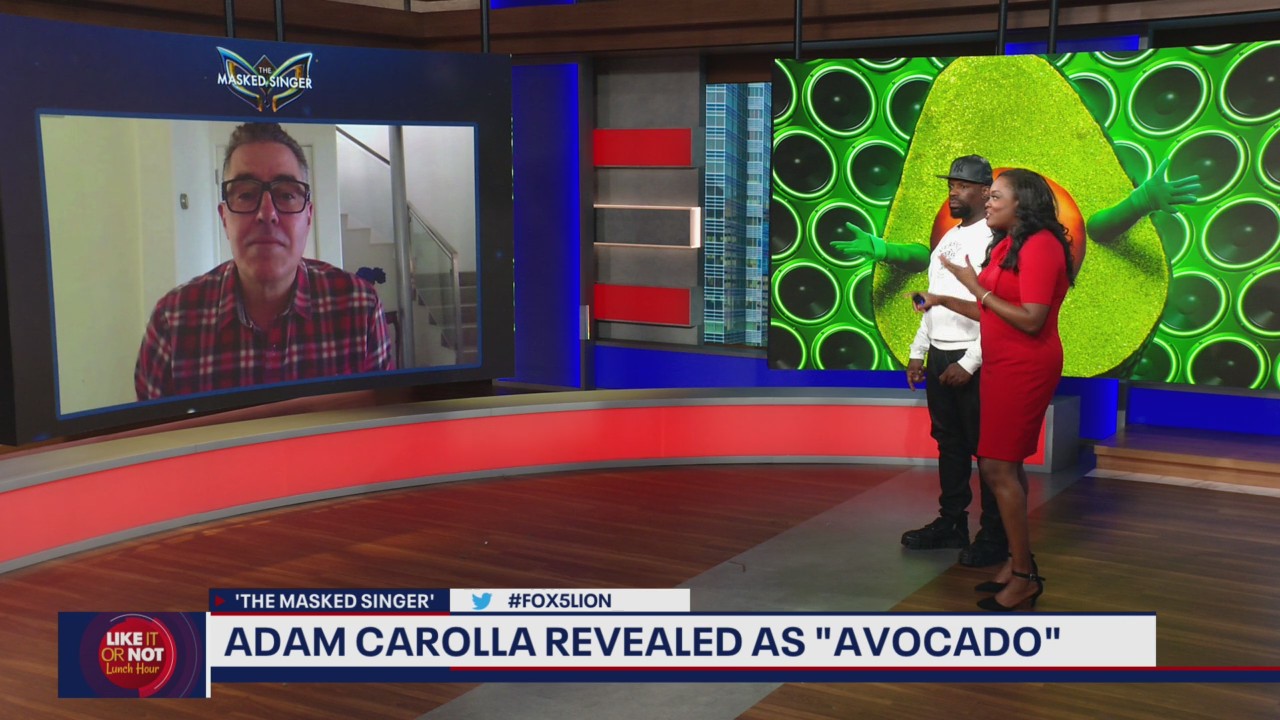 Adam Carolla revealed as Avocado on "The Masked Singer"
