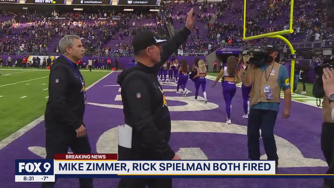 Mike Zimmer out after 8 season as Vikings head coach
