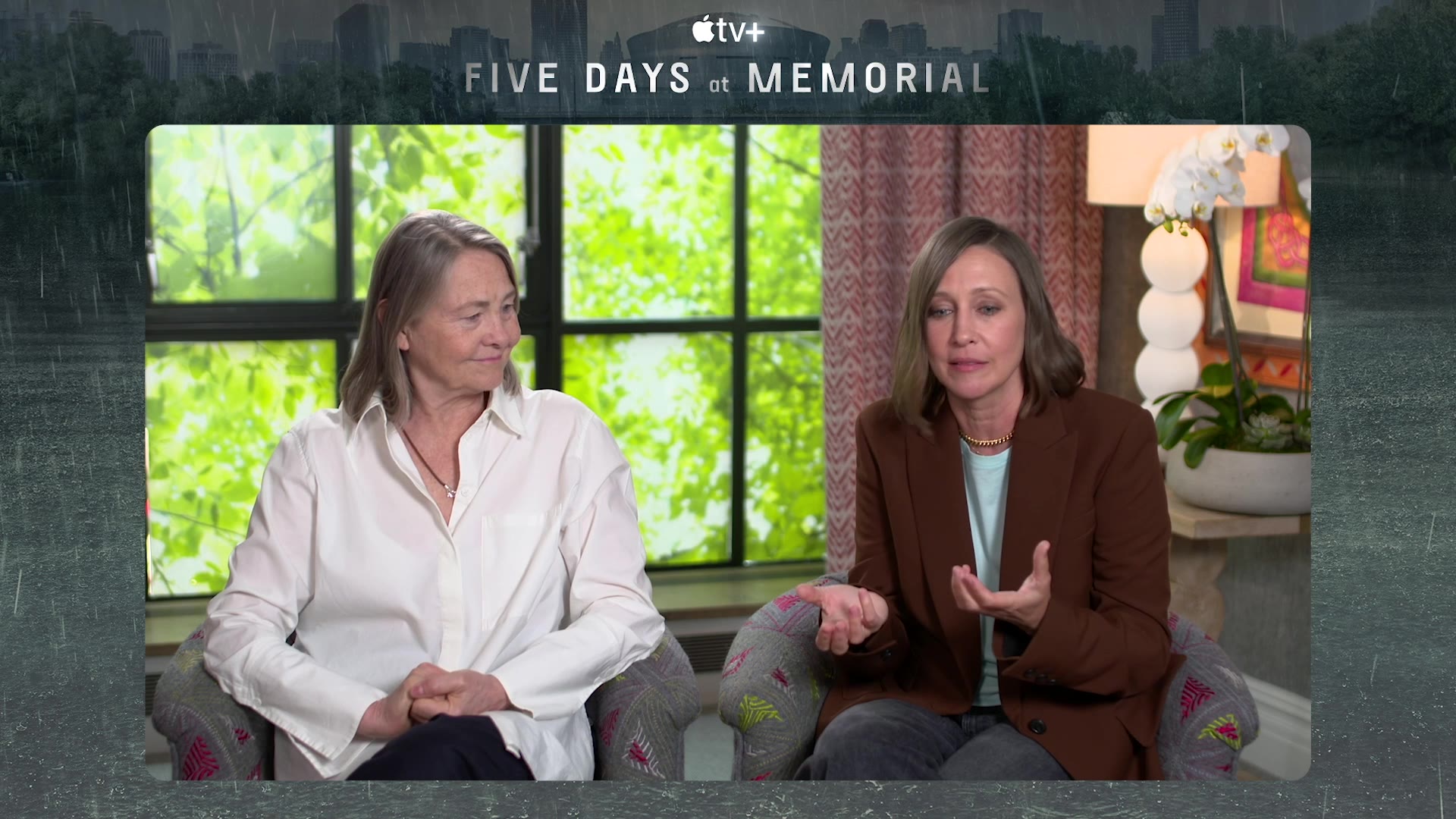 INTERVIEW: Cherry Jones and Vera Farmiga on "Five Days at Memorial"