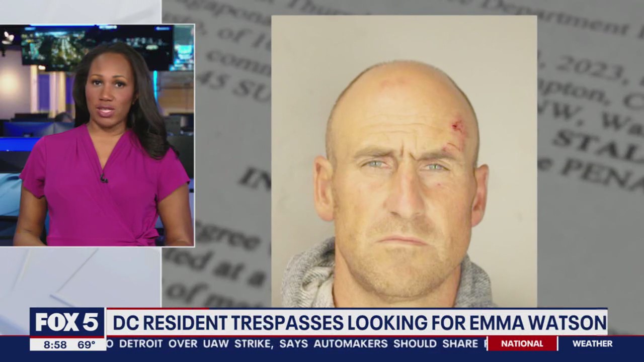 DC resident trespasses looking for Emma Watson