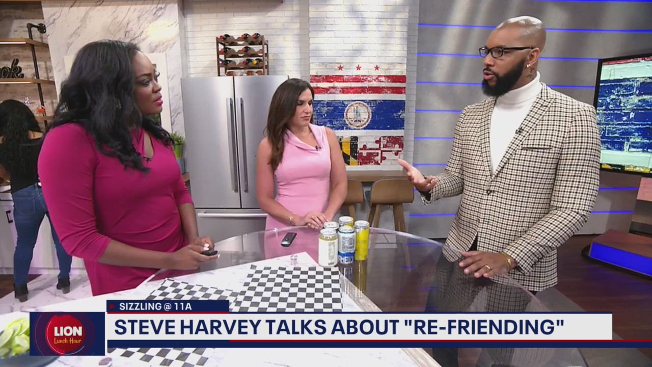 LION Lunch Hour: Steve Harvey talks about 're-friending'