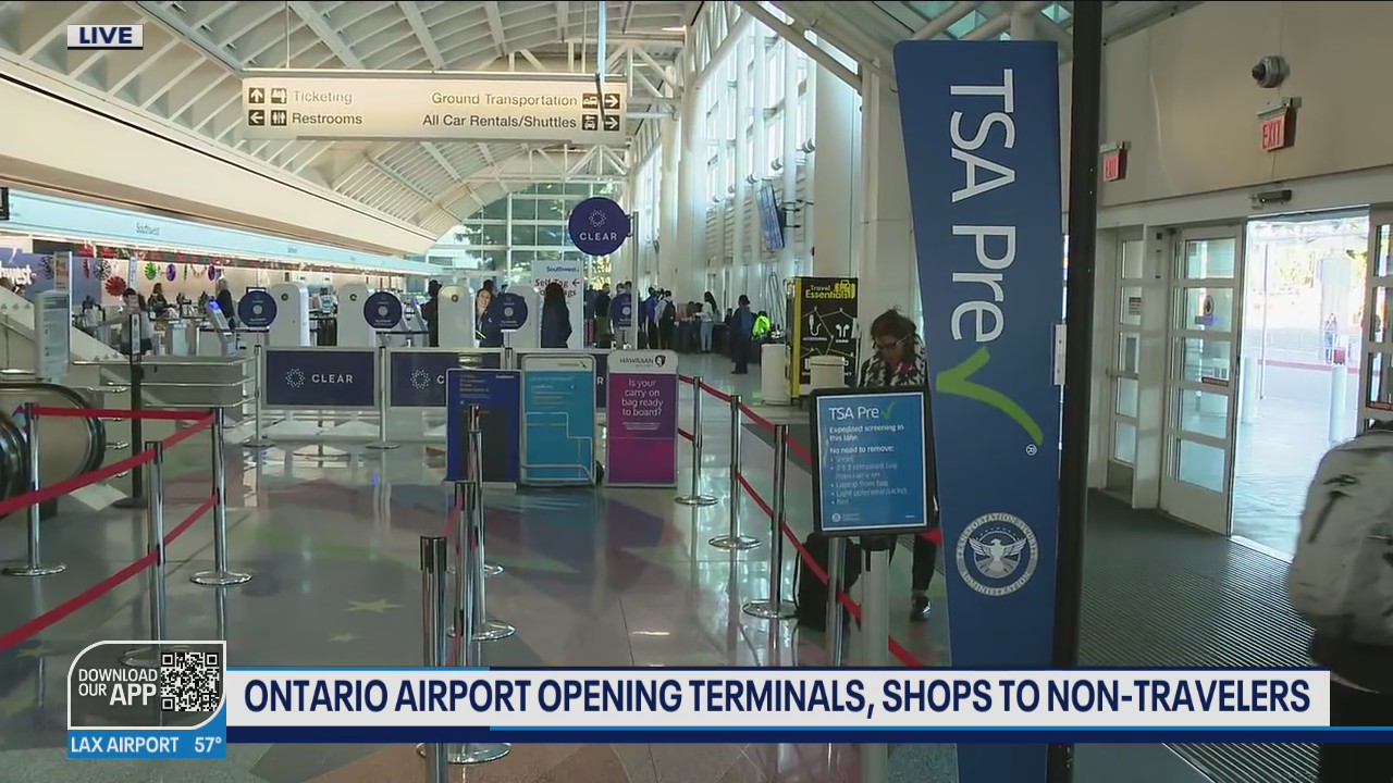 Ontario Airport opening terminals, shops to nontravelers Flipboard