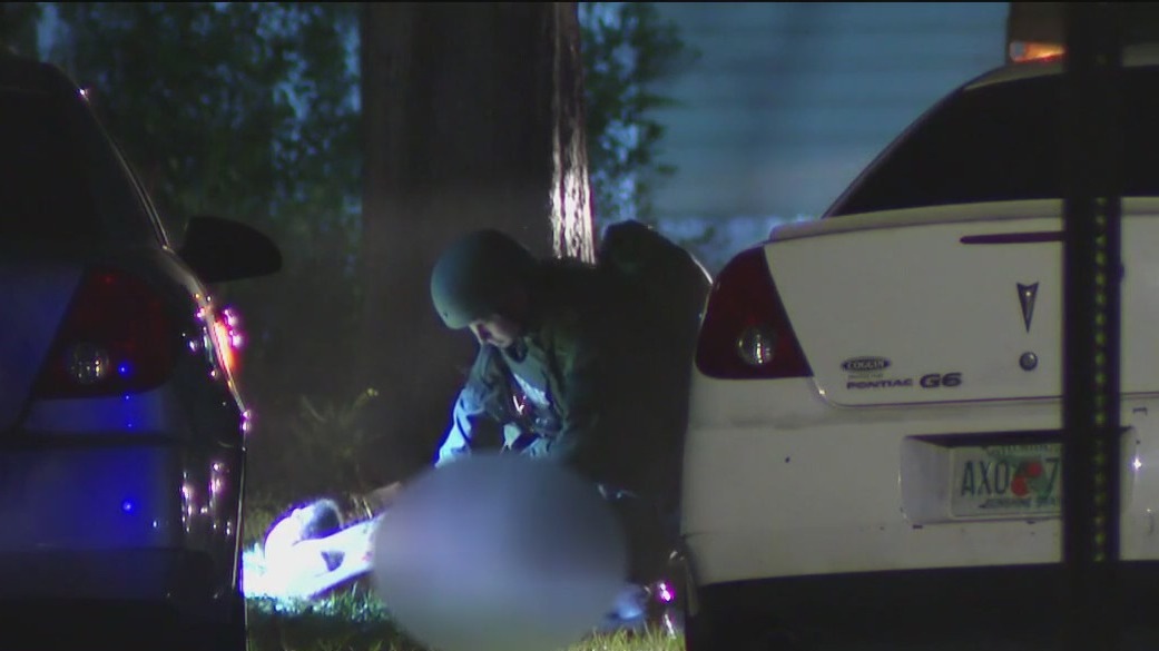 Standoff ends after suspect shot and hospitalized