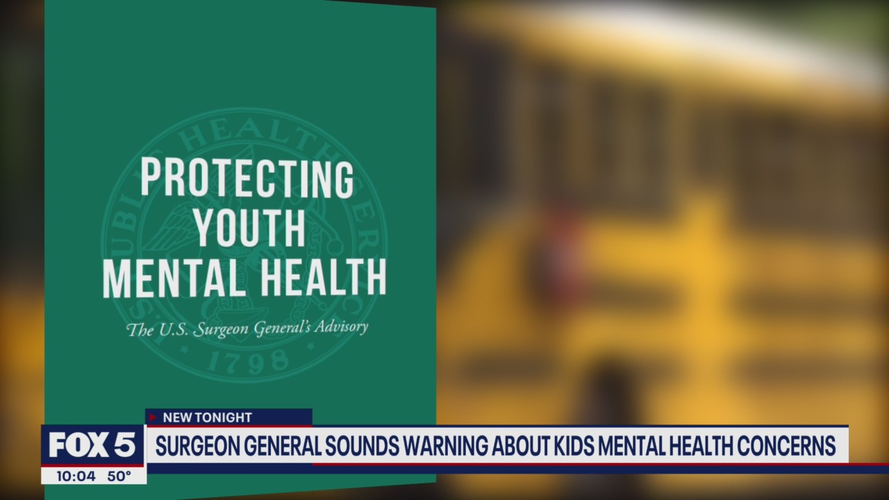 Surgeon General sounds warning about youth mental health concerns