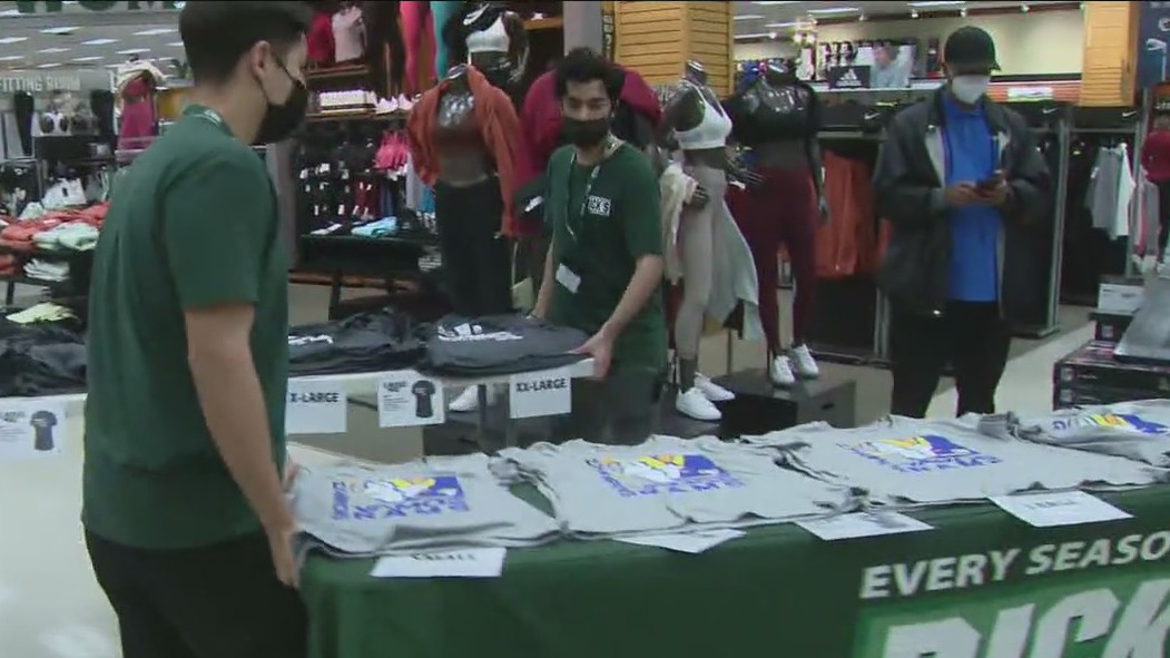 Rams NFC title merch hits stores