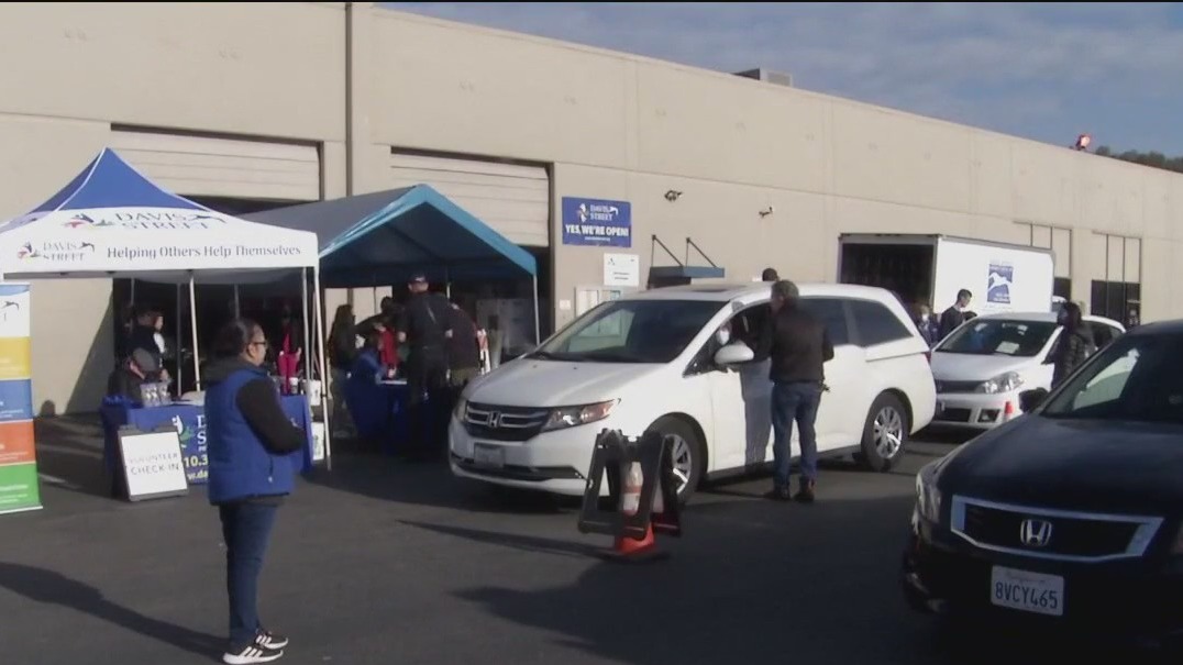 Holiday baskets distributed to Bay Area families