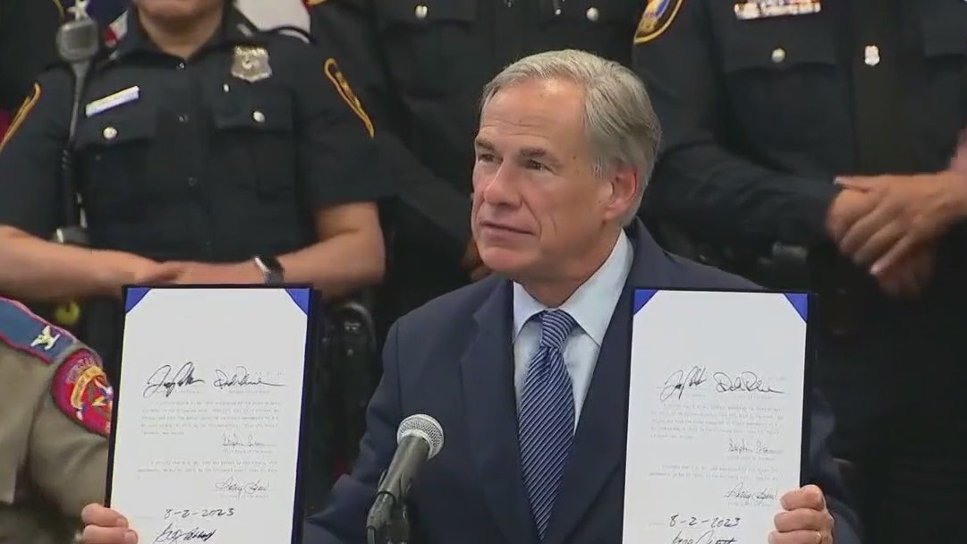 PREVIOUS COVERAGE: Gov. Abbott signs street takeover bills