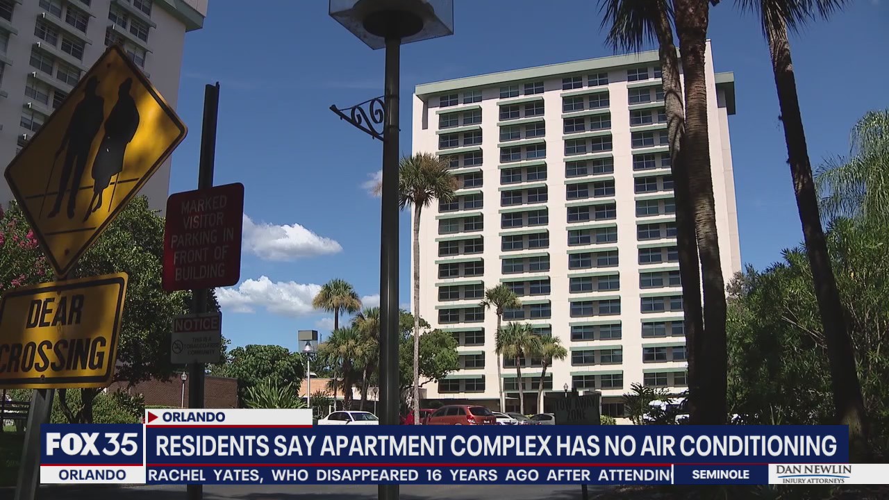 Residents say apartment complex has no air conditioning