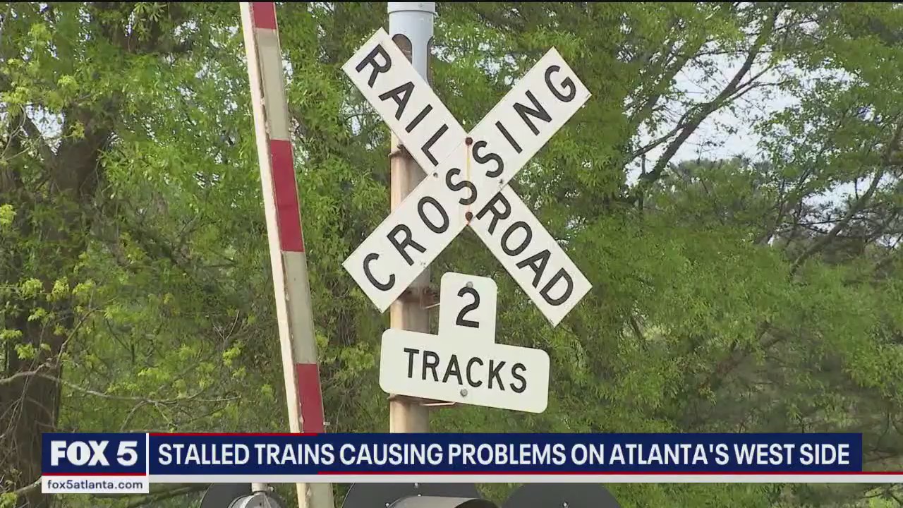 Stalled trains causing problems on Atlanta's West Side