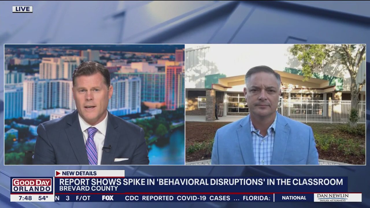 Report shows spike in 'behavioral disruptions' in the classroom in Brevard County