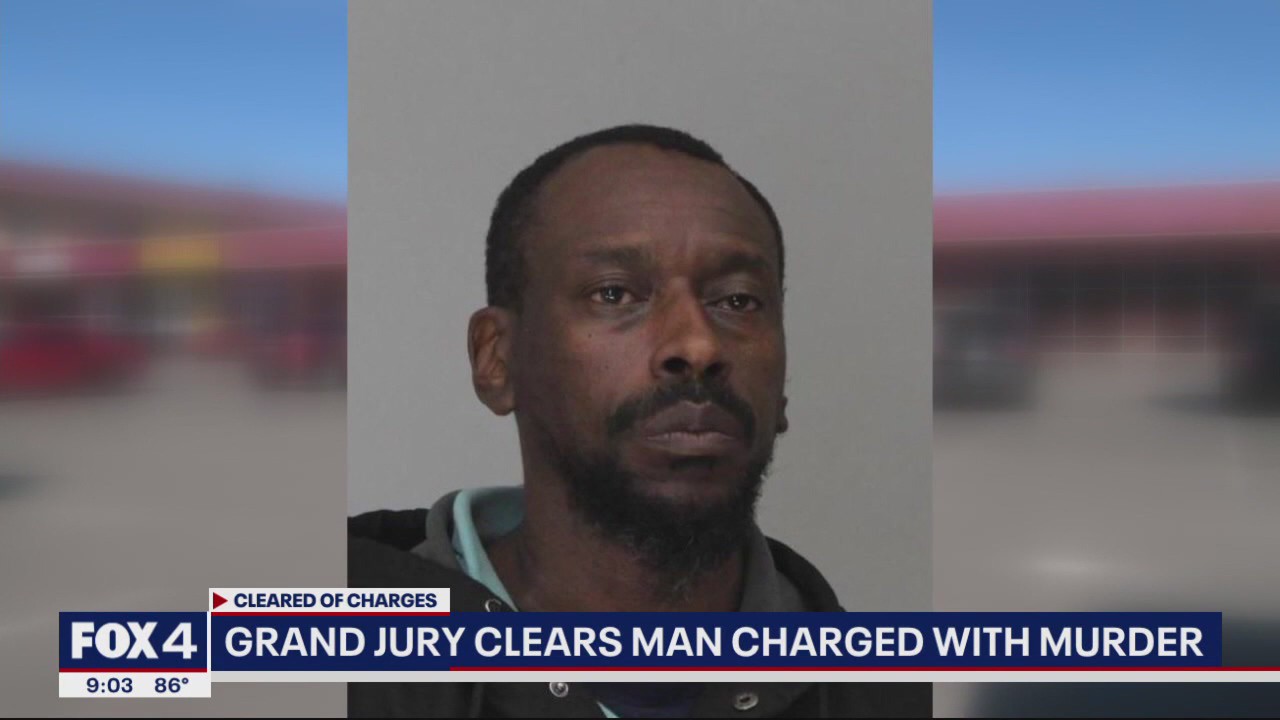 Grand jury clears man charged with murder