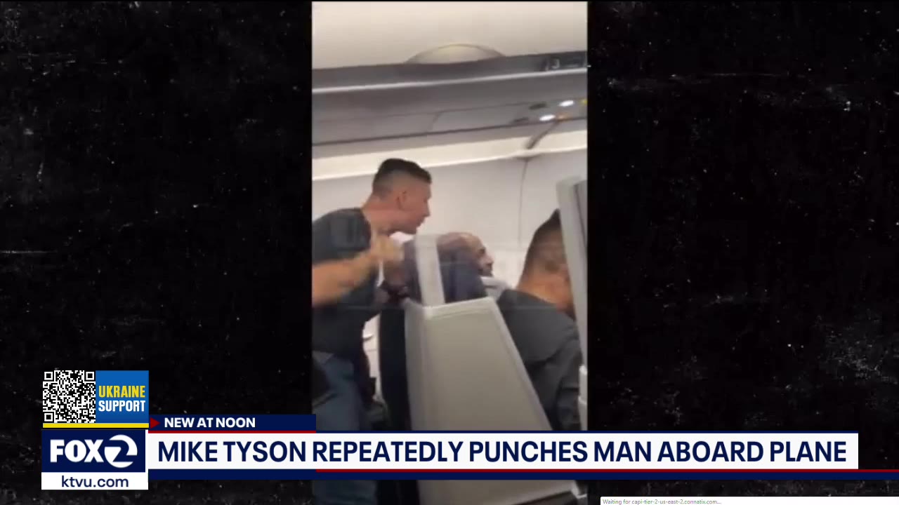 Mike Tyson punches passenger on flight from SFO