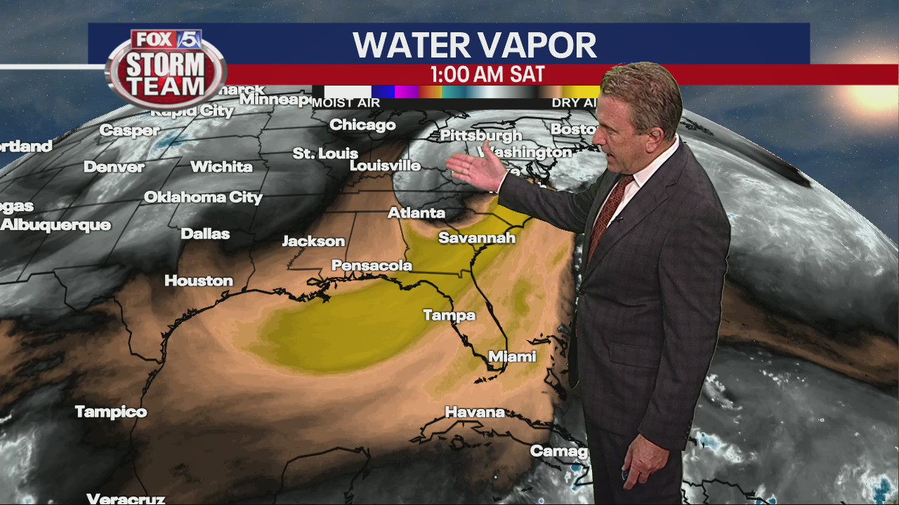 Saturday morning weather forecast