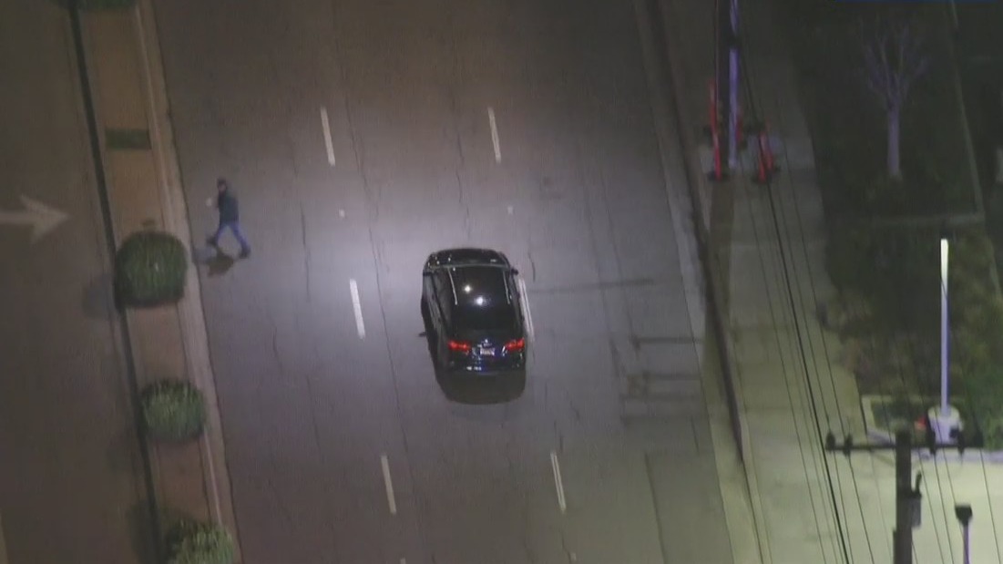 Police chase across LA County's South Bay