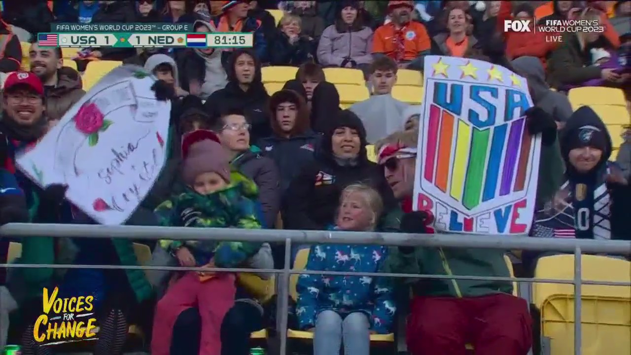 Voices For Change: Impact of US Women's Soccer team felt beyond the pitch