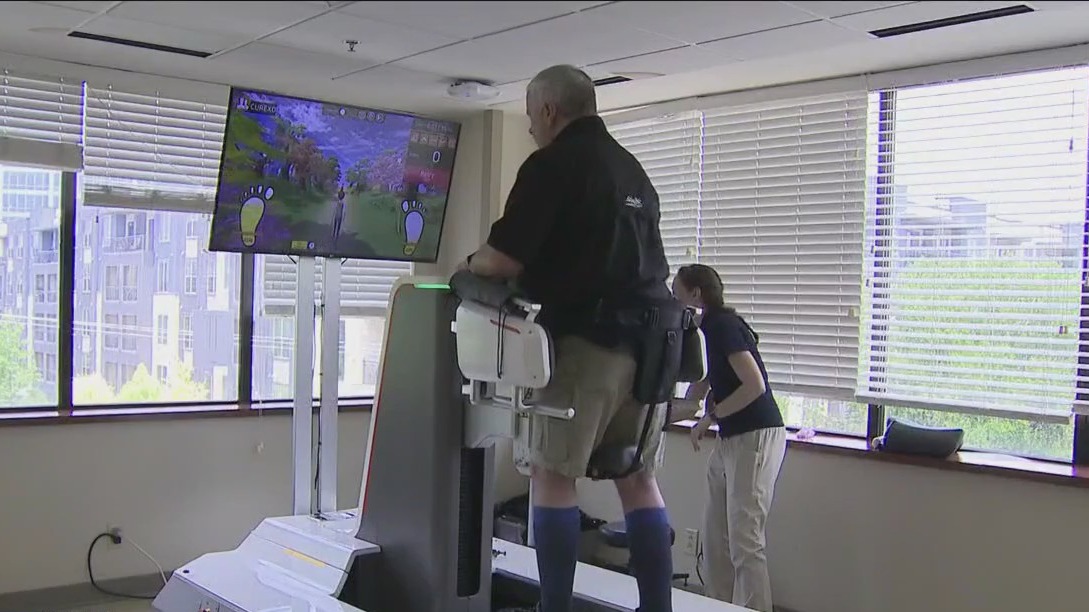 Bastrop man uses robot to relearn how to walk