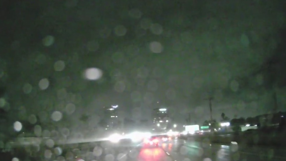 Storms hit the Southland