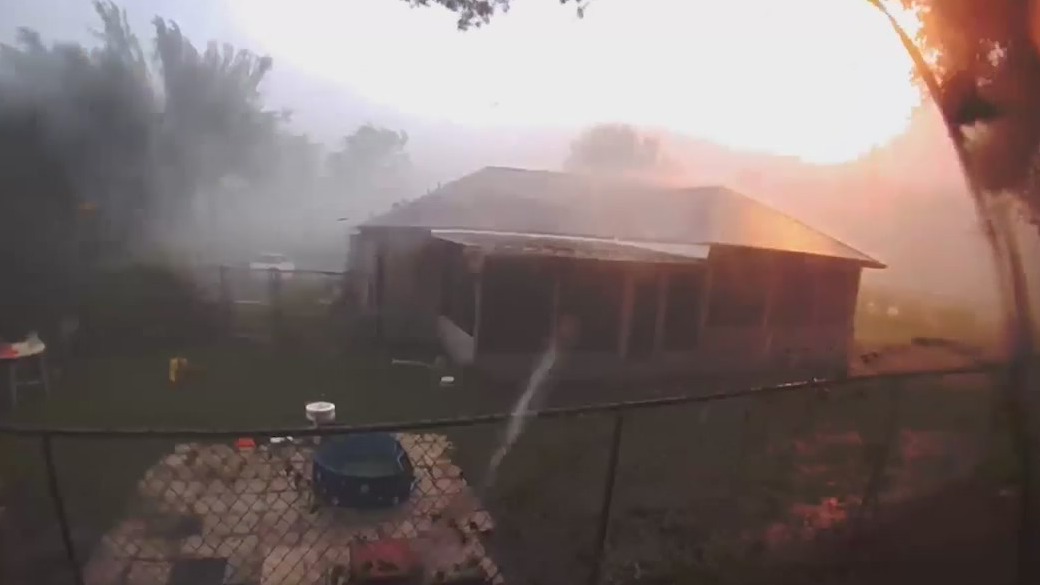 WATCH: Transformer explodes during storm in Orange City