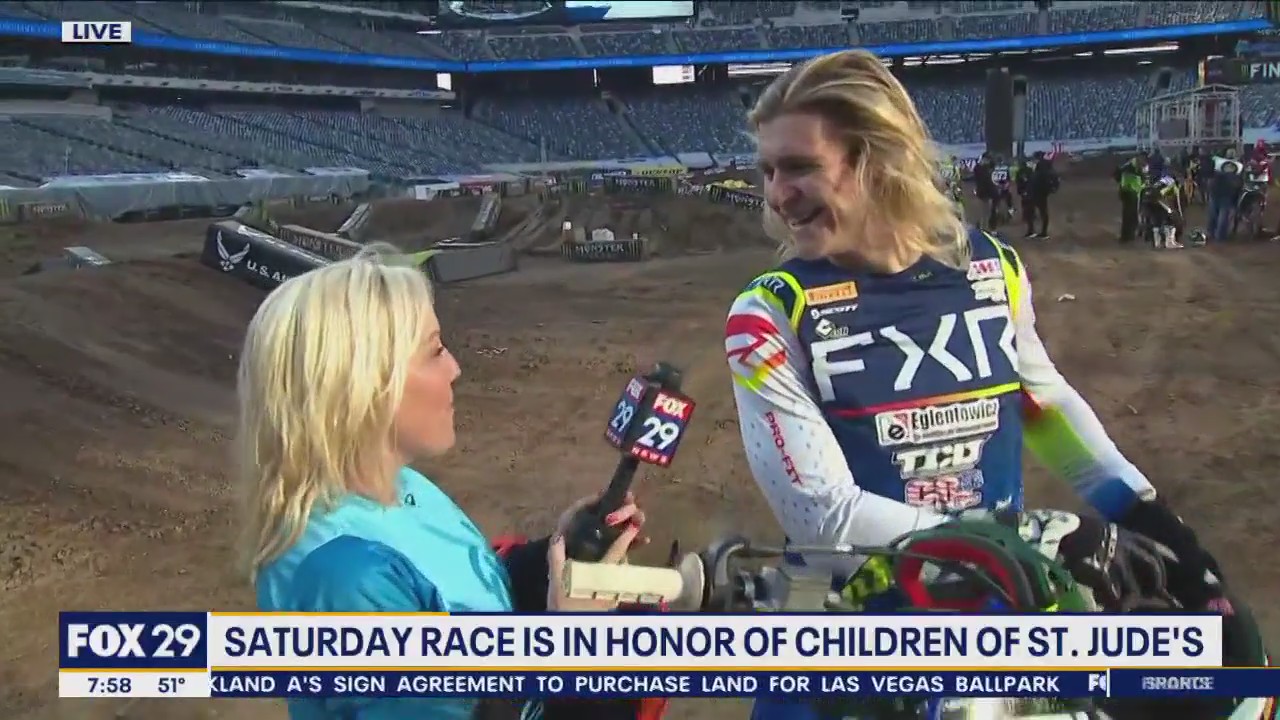 Supercross heads to Metlife Stadium Saturday