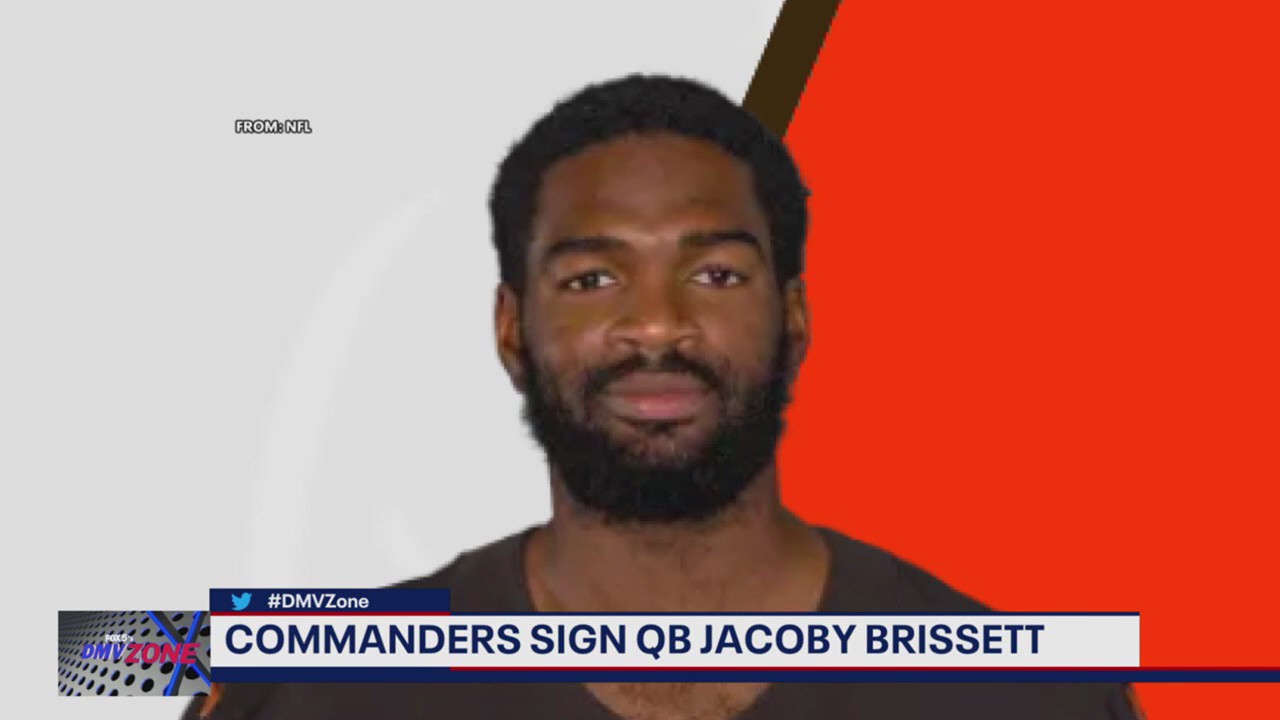 Commanders sign QB Jacoby Brissett