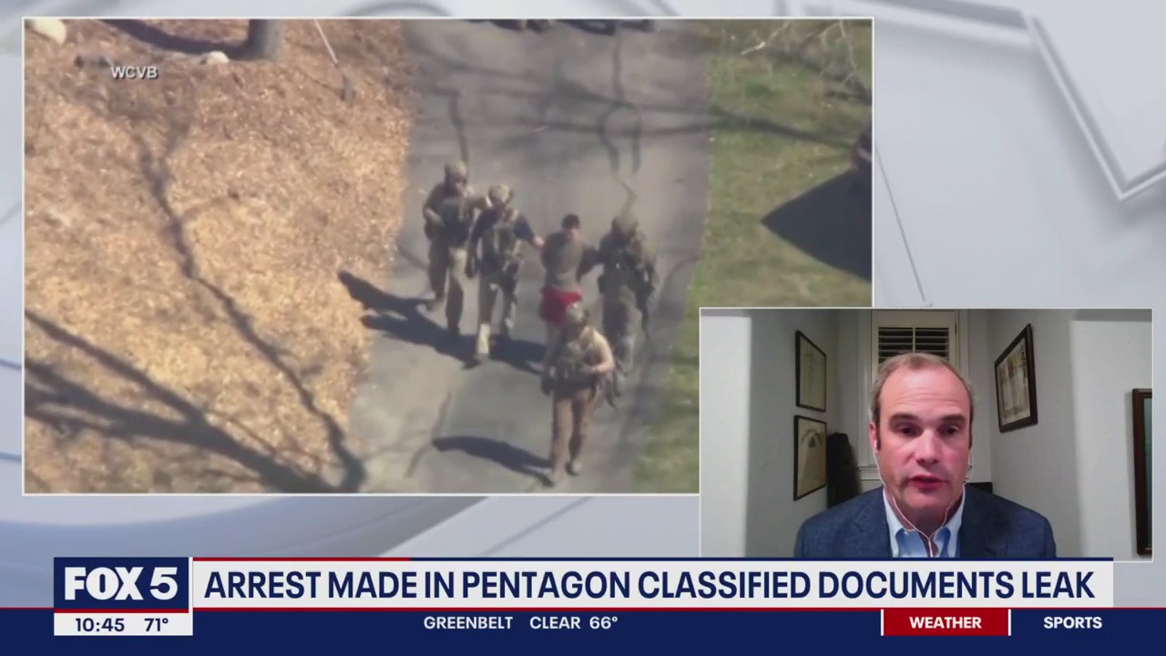 Arrest made in Pentagon classified documents leak
