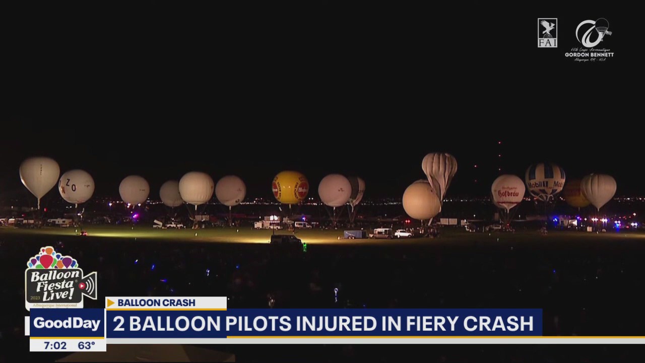 Race balloon pilots injured in Kaufman County crash