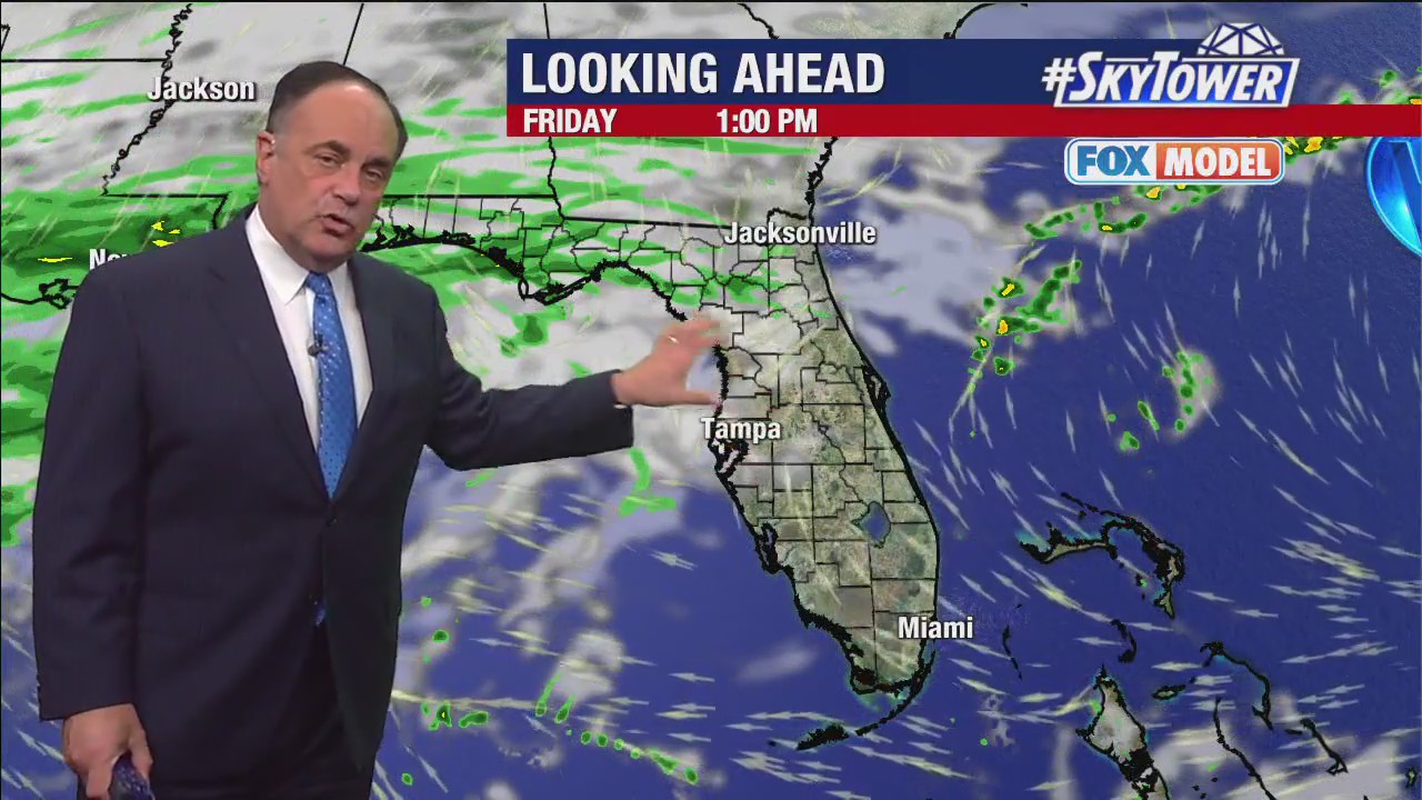 Tampa weather | Thickening clouds, rain on the way