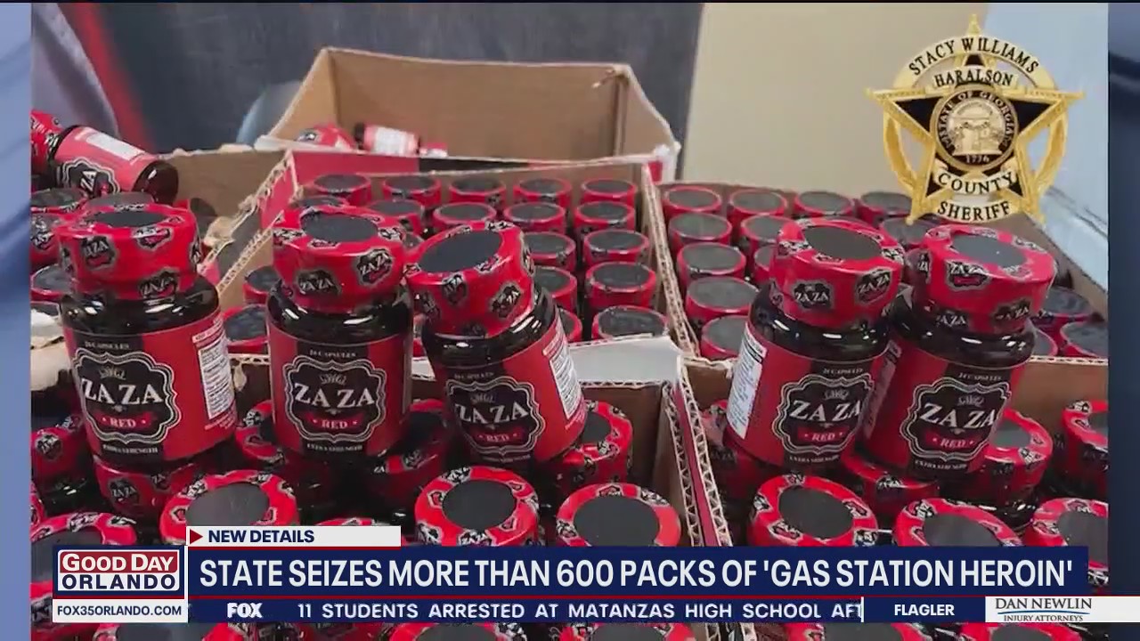 'Gas station heroin': 600+ packs seized in Florida
