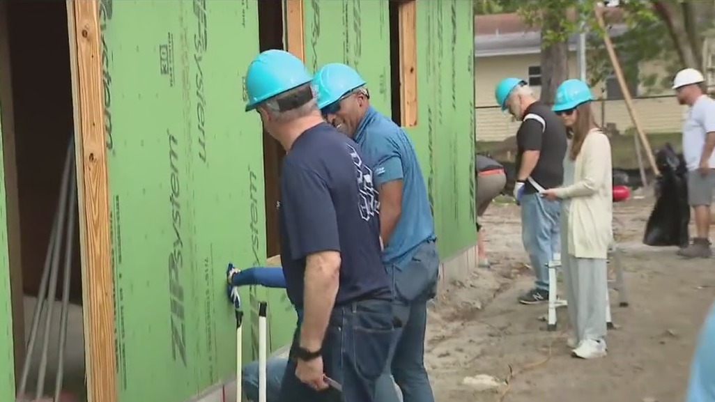 Habitat for Humanity CEO building blitz