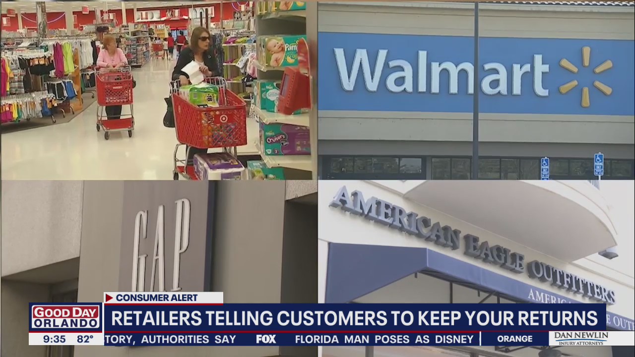 Retailers telling customers to keep your returns
