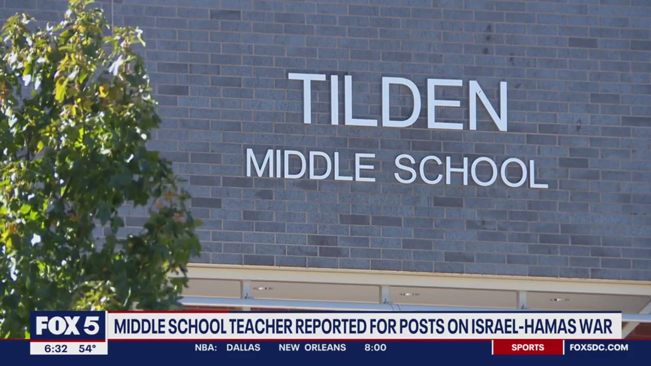Maryland middle school teacher under investigation for social media posts on Israel-Hamas war: report