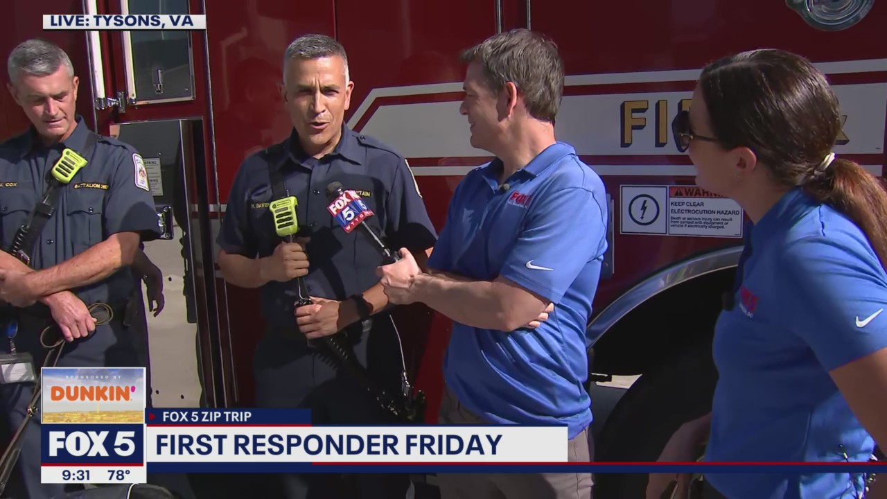 FOX 5 Zip Trip Tysons: First Responder Friday