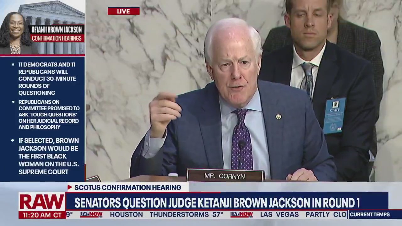 Supreme Court nominee called Bush, Rumsfeld 'war criminals,' senator says