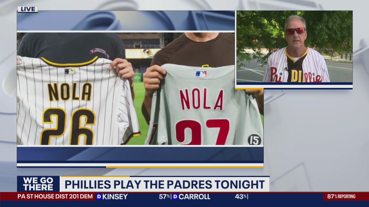 Father represents both his sons for Phillies-Padres series